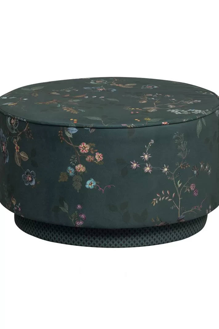 Grand Pouf Kawai Flower Vert>Pip Studio Shop